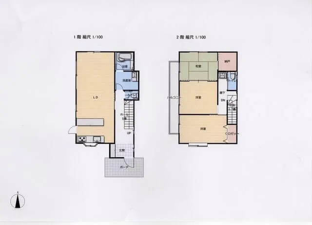 伊東市 富戸 (富戸駅 ) 2階建 3LDK